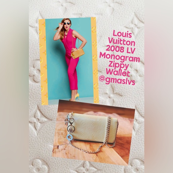 Louis Vuitton Handbags - Louis Vuitton
2008 LV Monogram Zippy Wallet vintage yellow